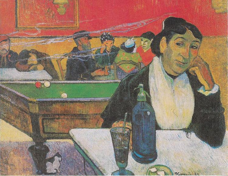Paul Gauguin Cafe de nit a Arle Norge oil painting art
